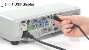 ویدئو پروژکتور با پورت USB چند کاره