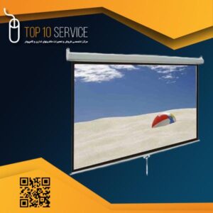 پرده نمایش دستی اسکوپ سایز 180x180