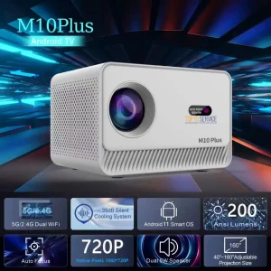 ویدئو پروژکتور M10plus پرتابل اندروید آیفون